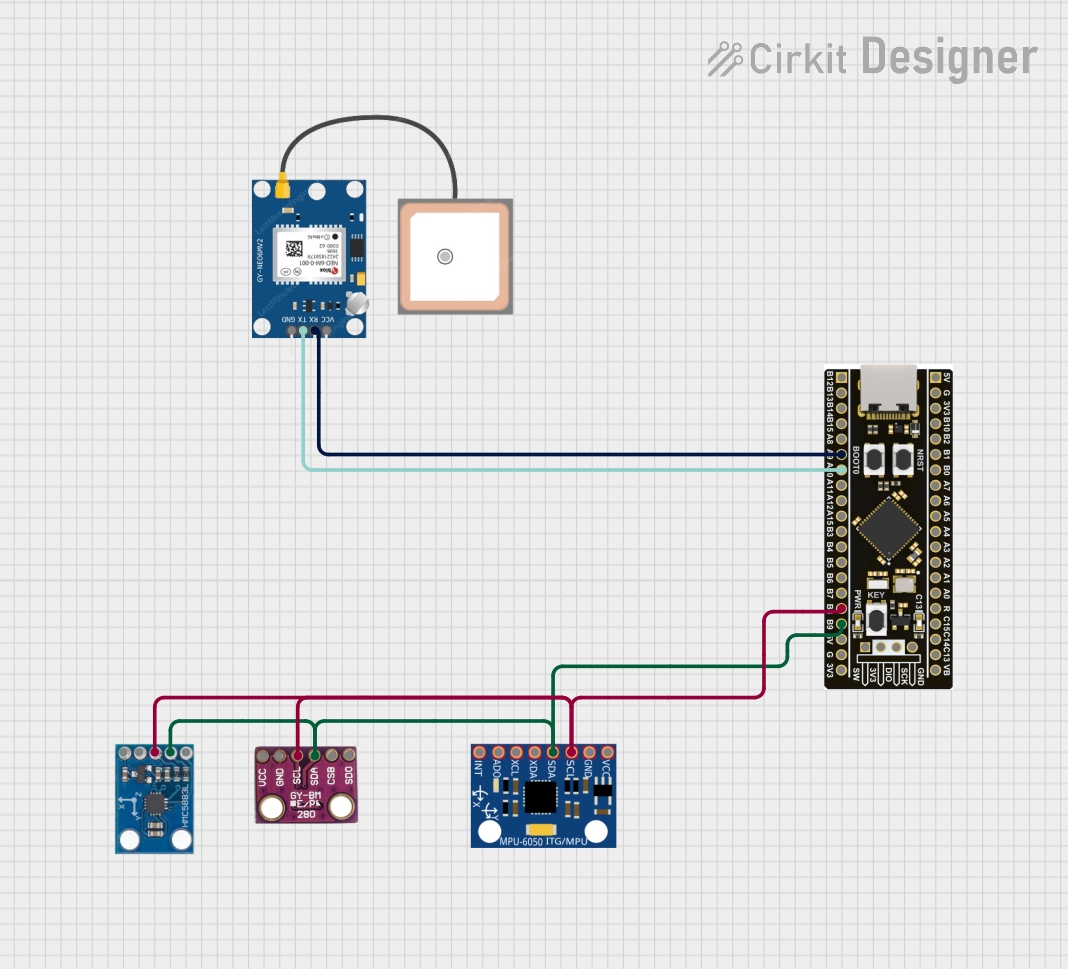 Image of Phase 1 fc: A project utilizing STM32F4 BlackPill in a practical application