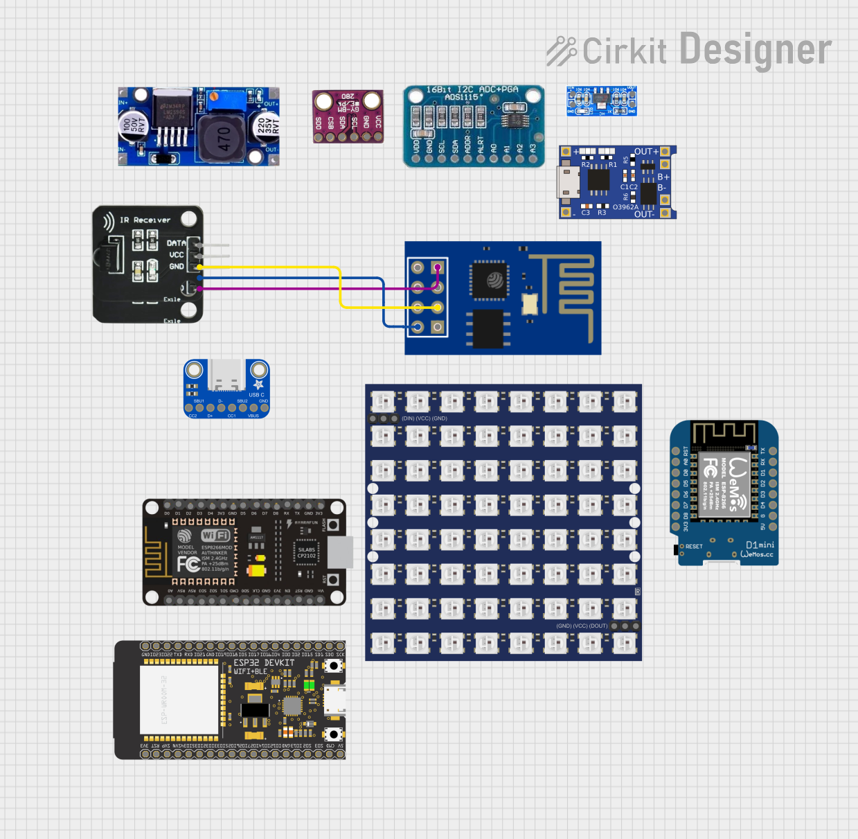 Image of Stock: A project utilizing VS1838B IR  Receiver in a practical application