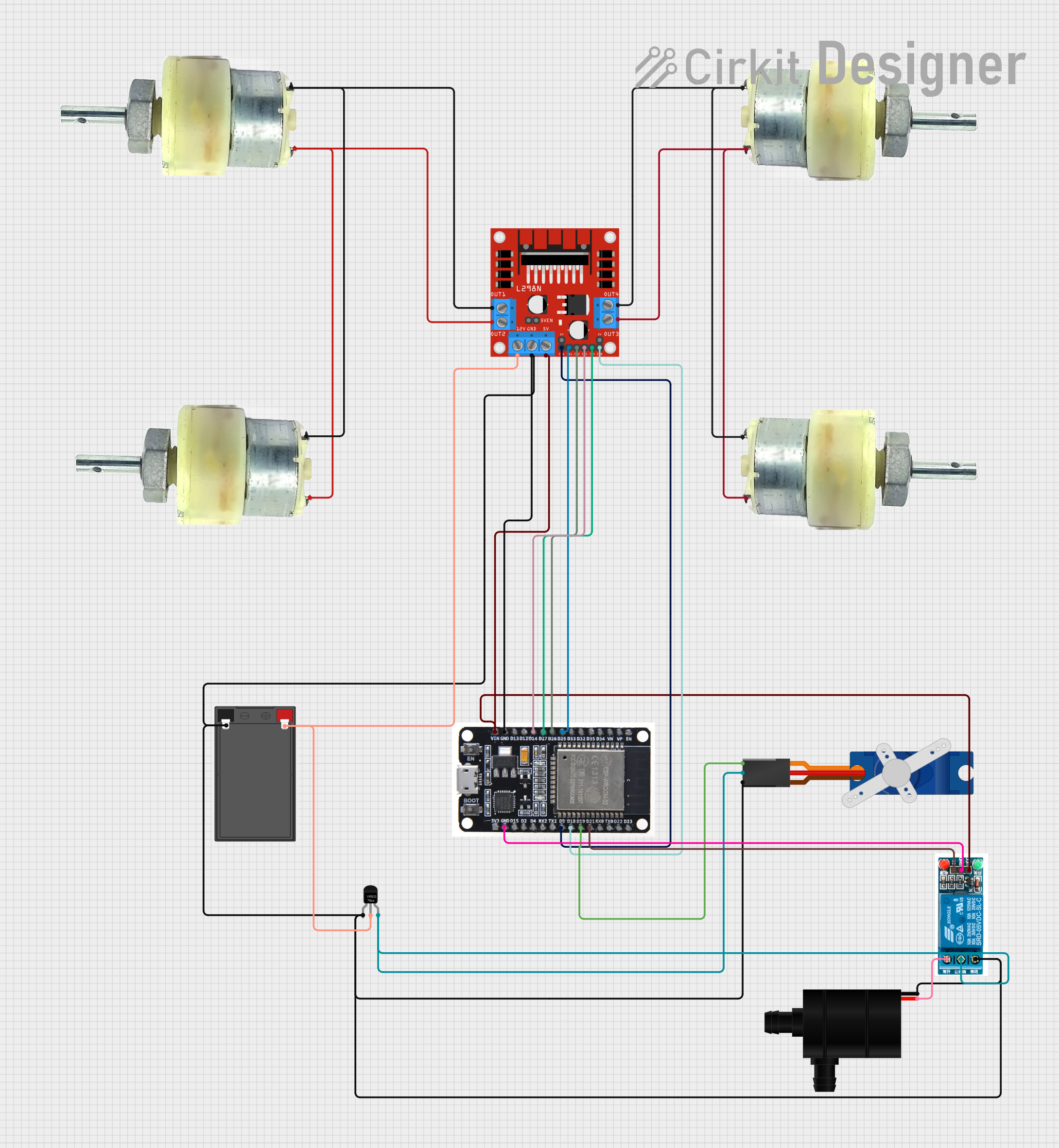 Image of seed sowing : A project utilizing Elevation Motor Driver in a practical application