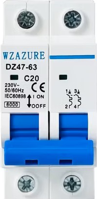 Image of AC MCB (Blue)