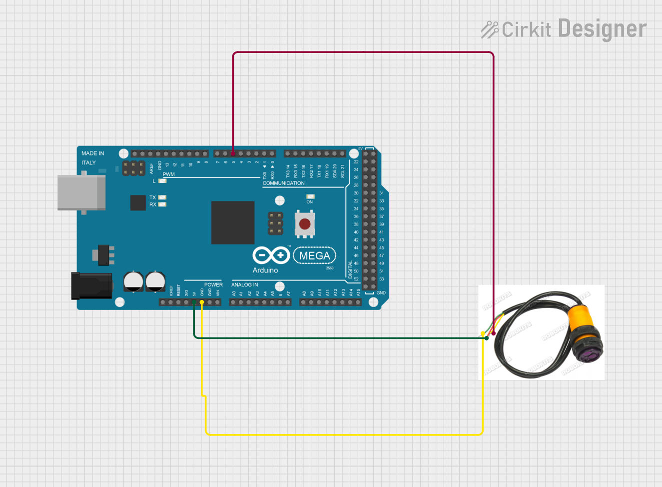 Image of rawan123456789: A project utilizing Infrared Proximity Sensor in a practical application