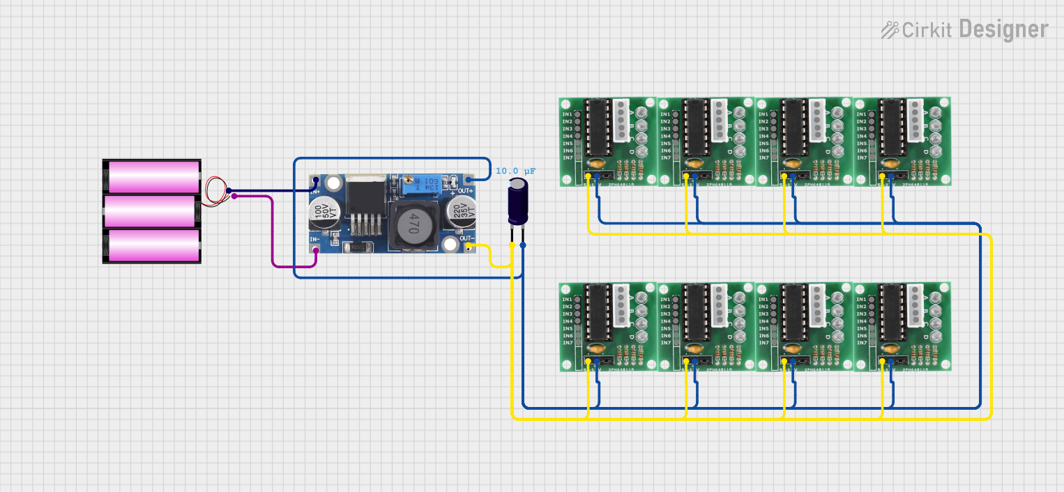 Image of KETNOINGUON: A project utilizing ULN2803 Darlington Array in a practical application