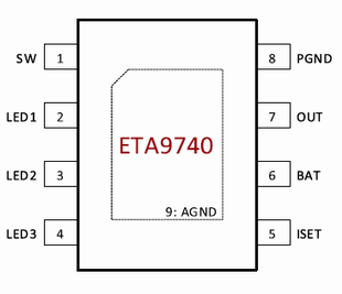 Image of charger module circuit 