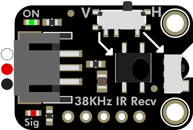 Image of Adafruit Infrared IR Remote Receiver