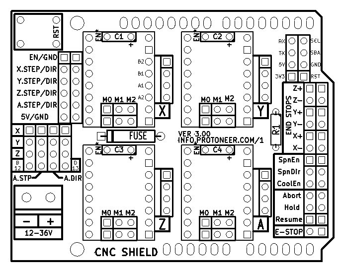 Image of Arduino CNC shield