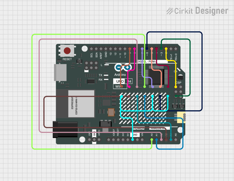 Image of SMD2121 Led screen: A project utilizing Adafruit RGB Matrix Shield for Arduino in a practical application