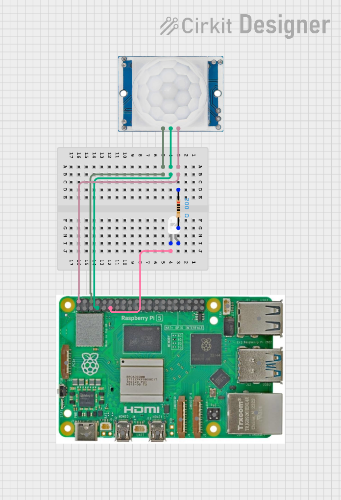 Image of Detection project: A project utilizing IR LED for Pi Camera in a practical application