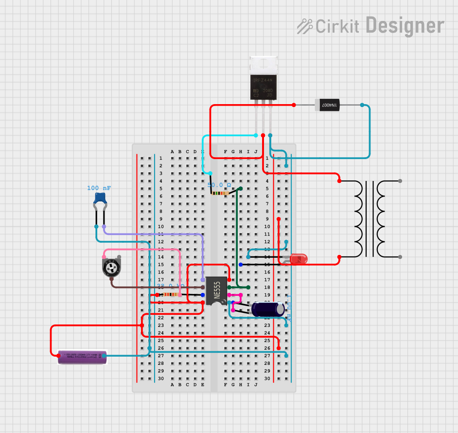 Image of frequency generator: A project utilizing 555 Timer IC in a practical application