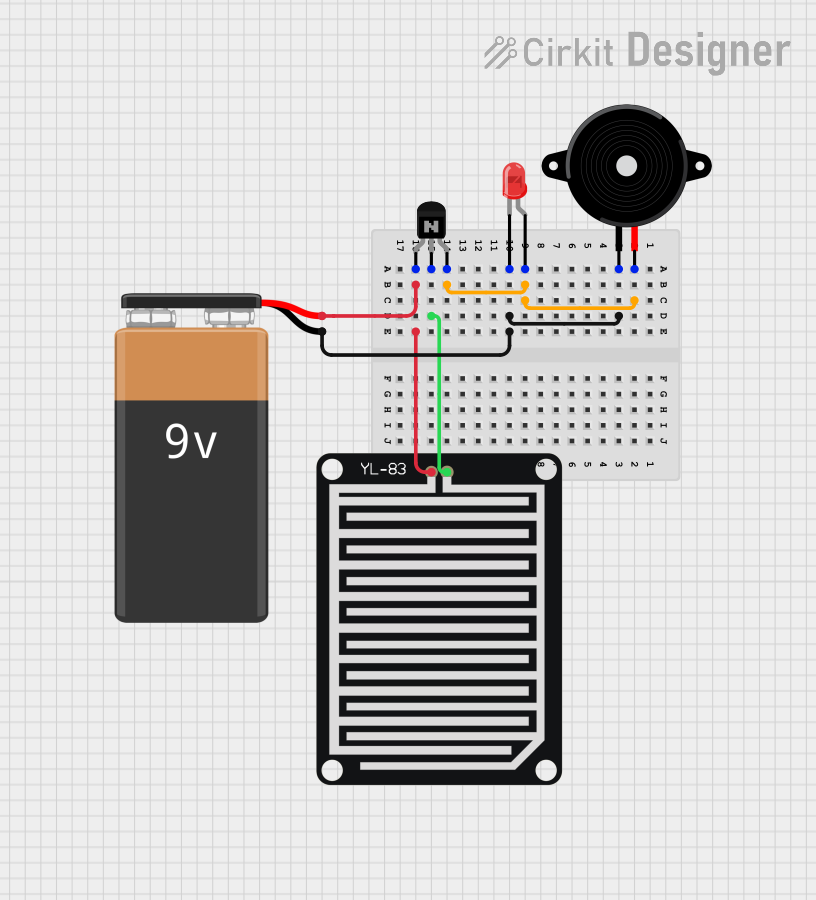 Image of Rain_Alarm: A project utilizing 3 Lead Weatherproof Plug in a practical application