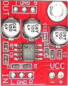 Image of LM4881 Headphones Amplifier