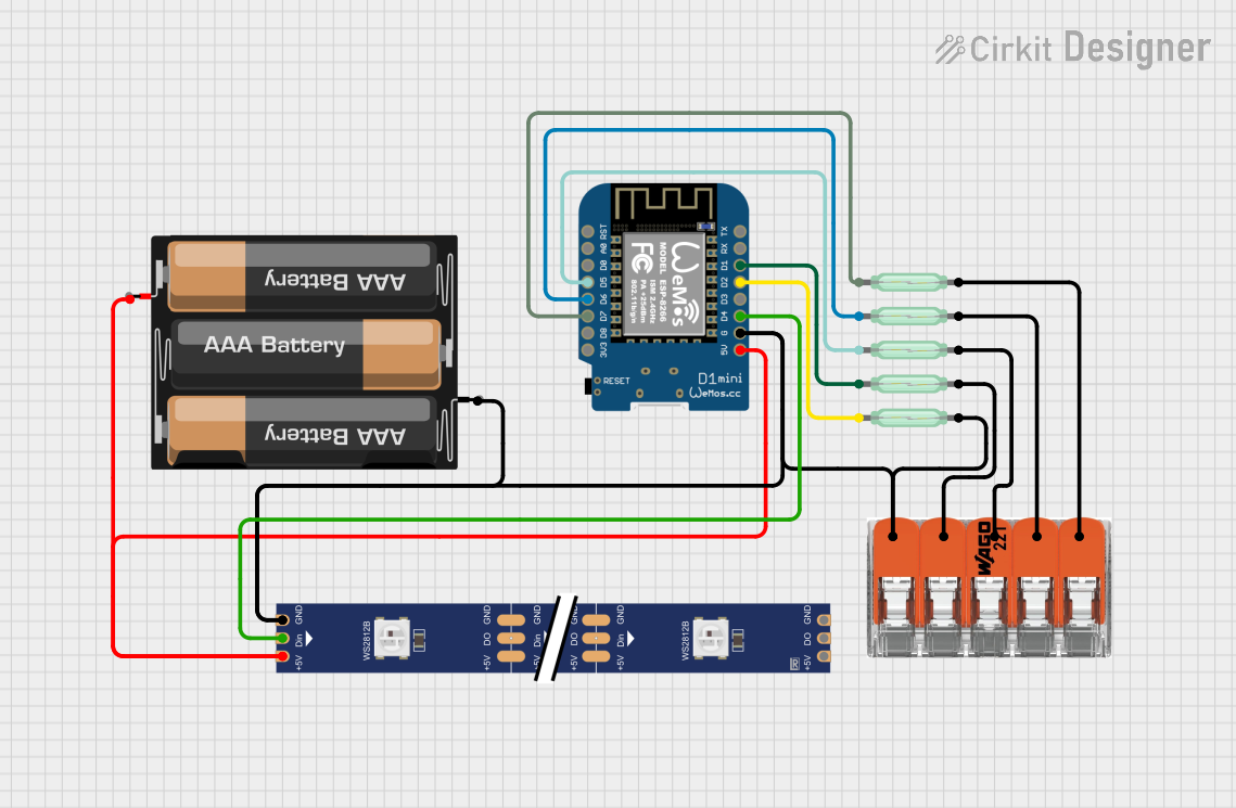 Image of Crystal Puzzle: A project utilizing Reed Switch in a practical application