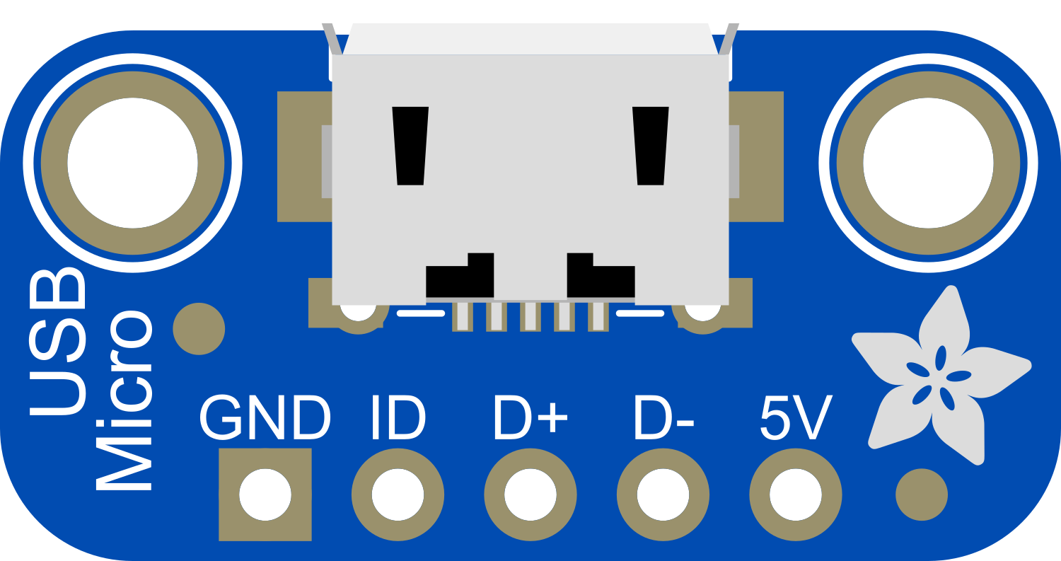 Image of Adafruit Micro USB Breakout