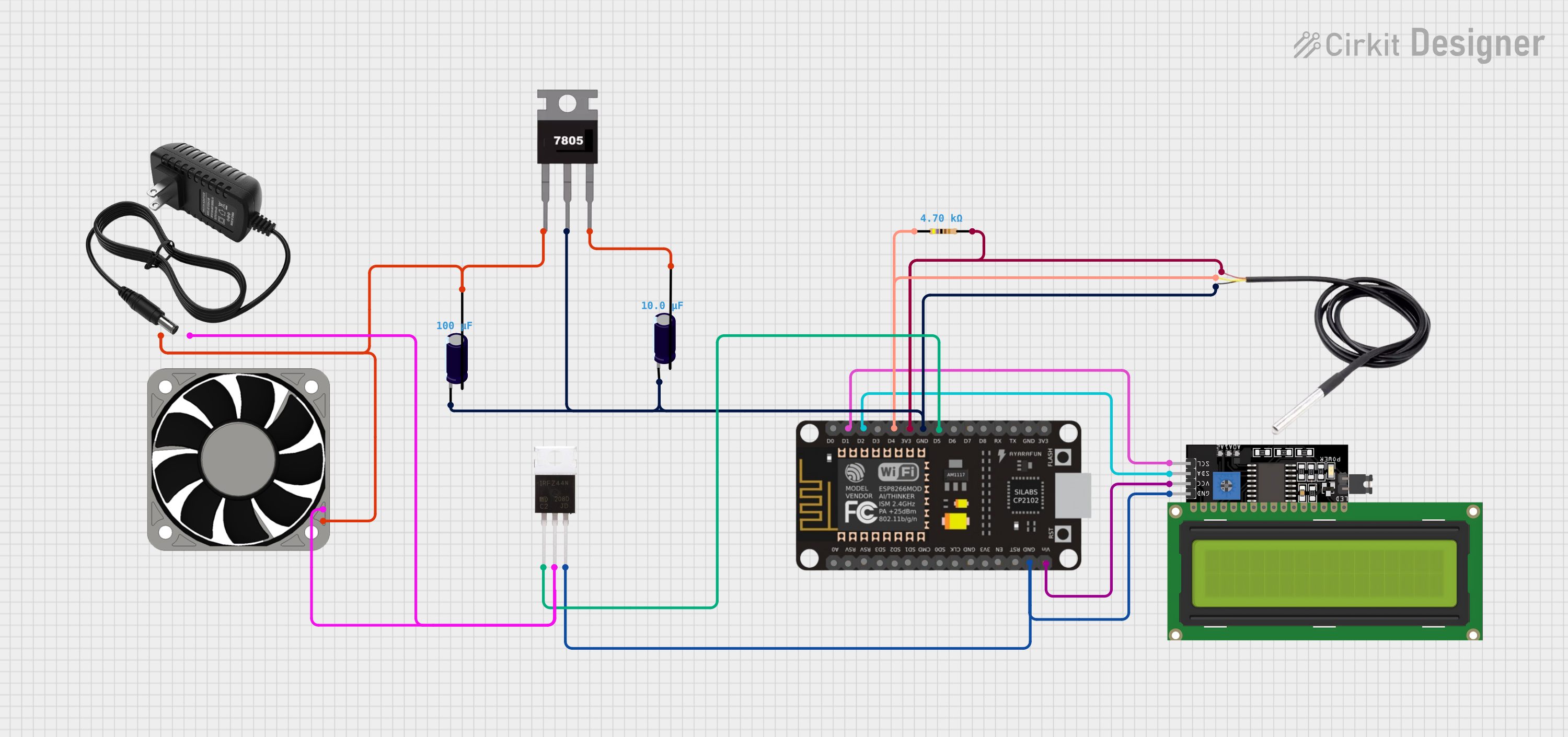 Image of Temp: A project utilizing Hotbed MOSFET in a practical application