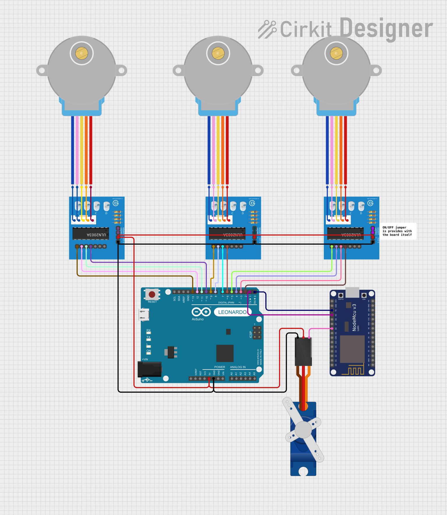 Image of Robotic_Arm: A project utilizing EL817 in a practical application
