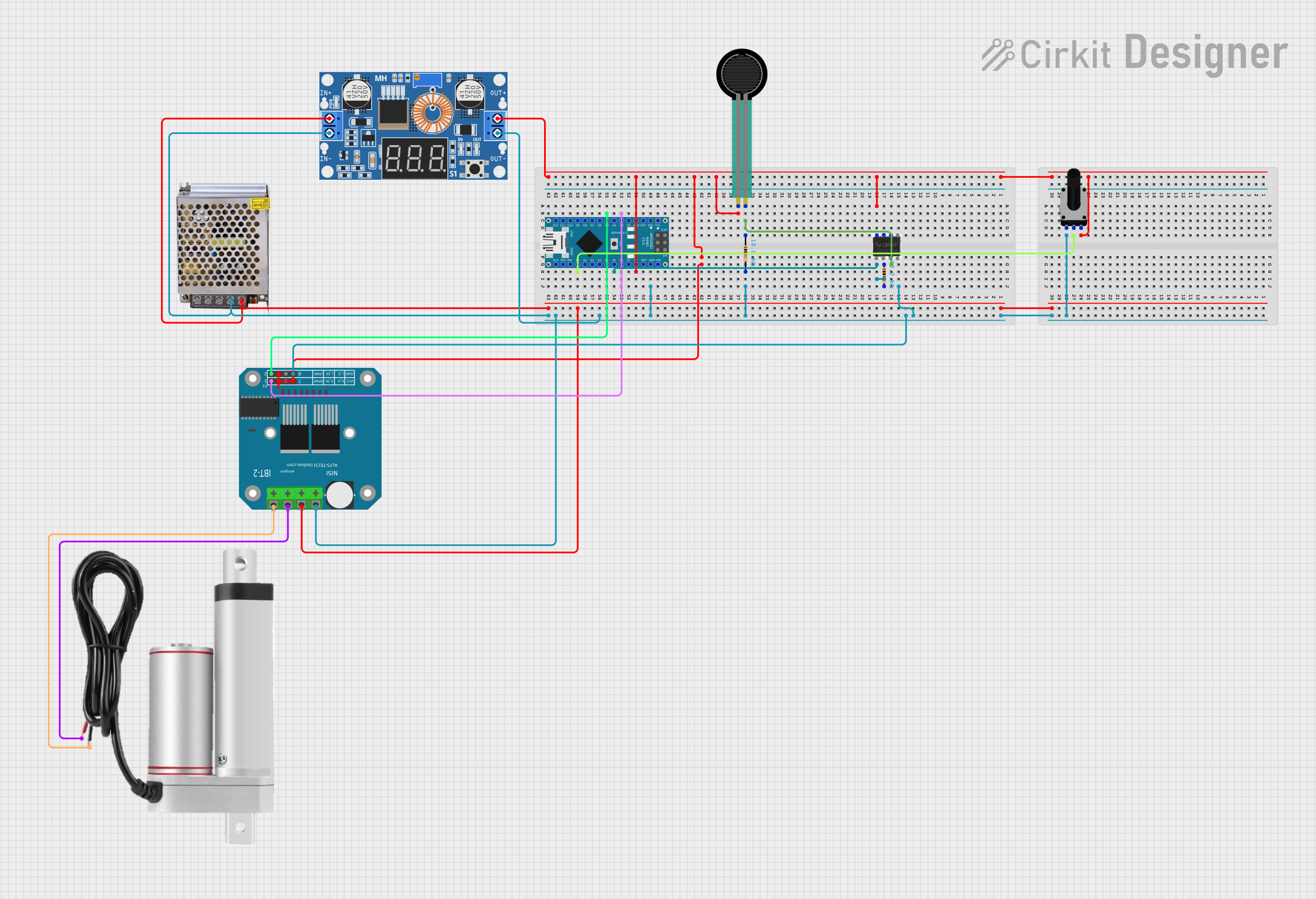 Image of Copy of IDP Project: A project utilizing Linear actuator in a practical application