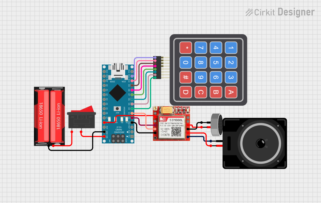 Image of SIM800L Phone: A project utilizing GSM SIM808 in a practical application