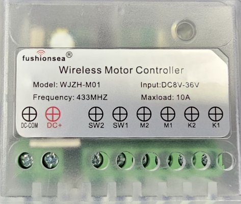 Image of Wireless Motor Controller