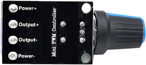 Image of PWM DC Controller (backside)