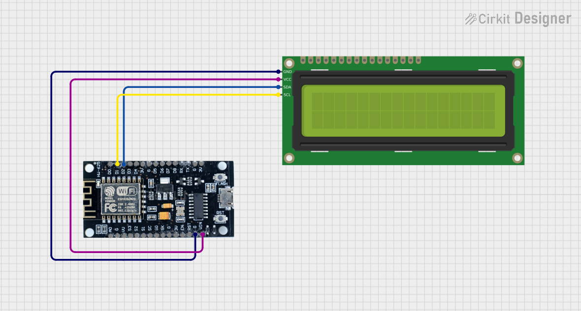 Image of SMART NOTICE BOARD: A project utilizing SerLCD_16x2 in a practical application