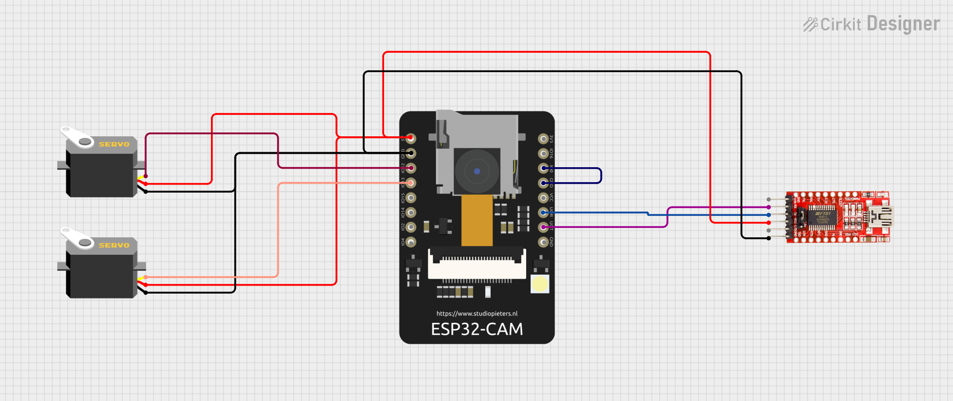 Image of esp32 cam: A project utilizing esp32came in a practical application