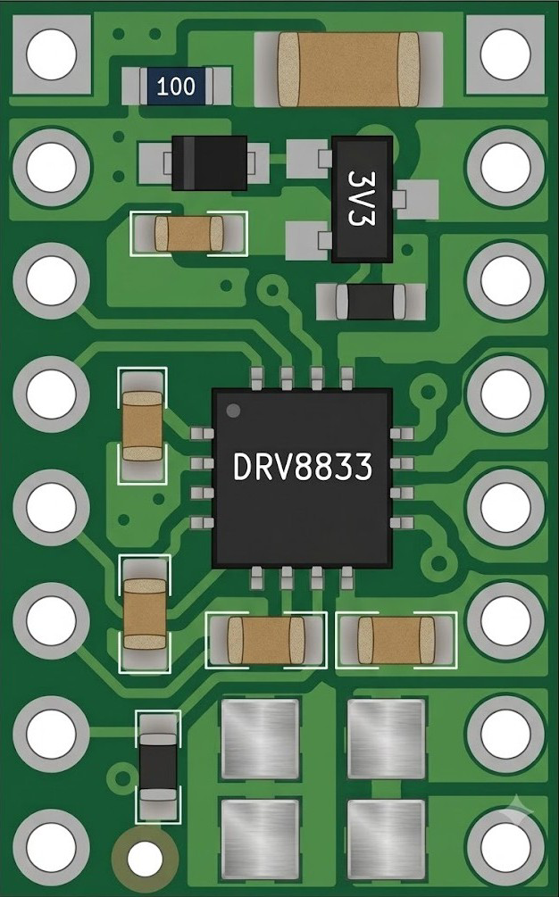 Image of DRV8833 Dual Motor Driver Carrier