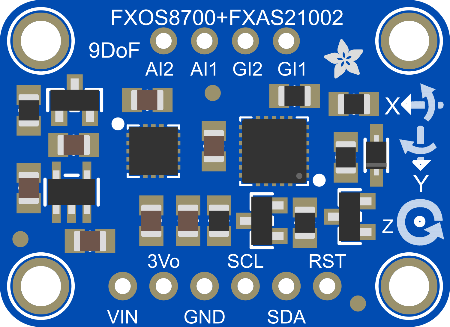 Image of Adafruit NXP 9 DoF