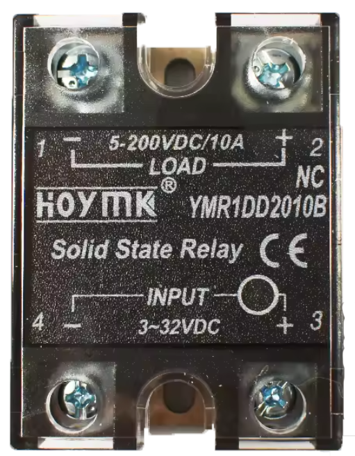 Image of HOYMK Solid State Relay YMR1DD2025B (25A) LOAD 5-200VDC/25A INPUT 3-32VDC