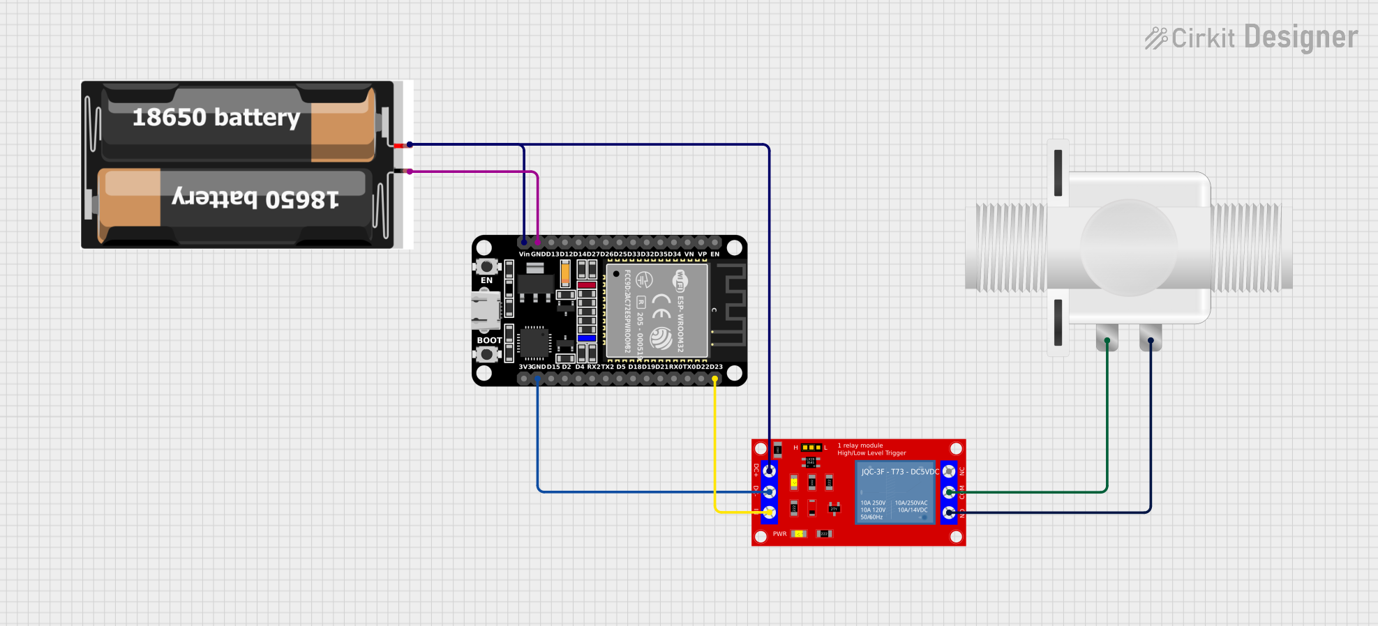 Image of valve control: A project utilizing Plastic Solenoid Valve in a practical application