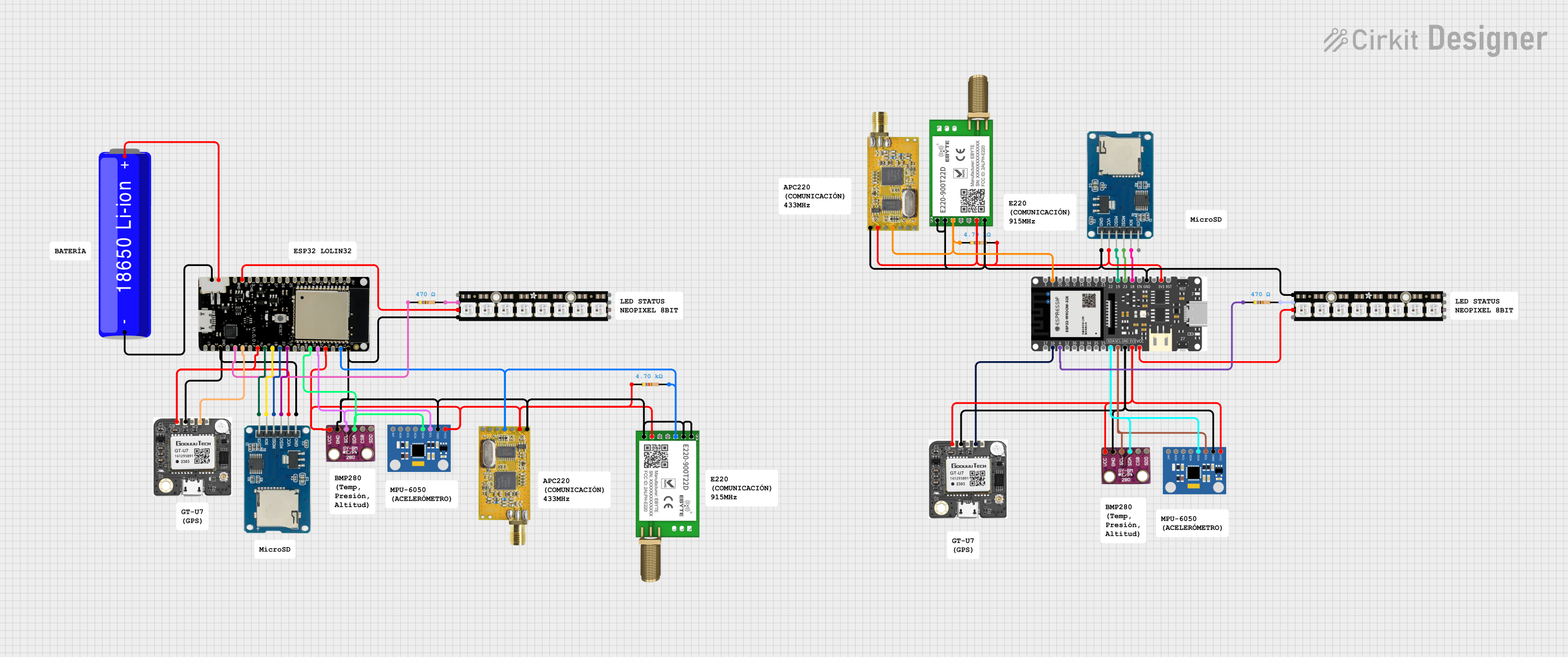 Image of CANSAT Firebeetle 2: A project utilizing LM3480IM4 in a practical application