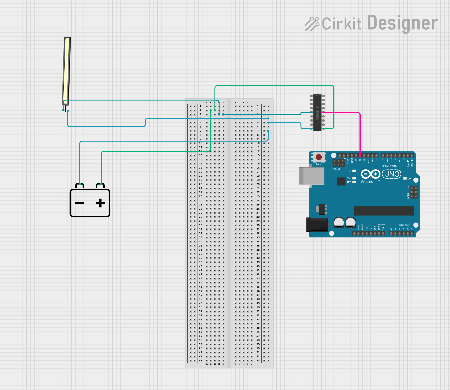 Image of stepper: A project utilizing ULN2803 Darlington Array in a practical application