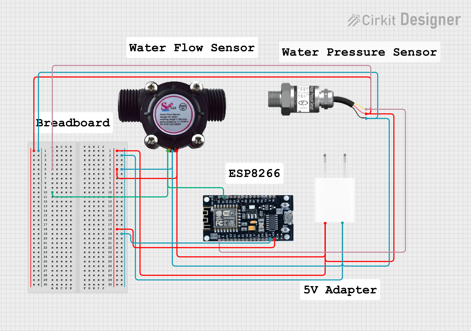 Image of Copy of automatic water leak detection: A project utilizing Industrial Pressure Sensor in a practical application