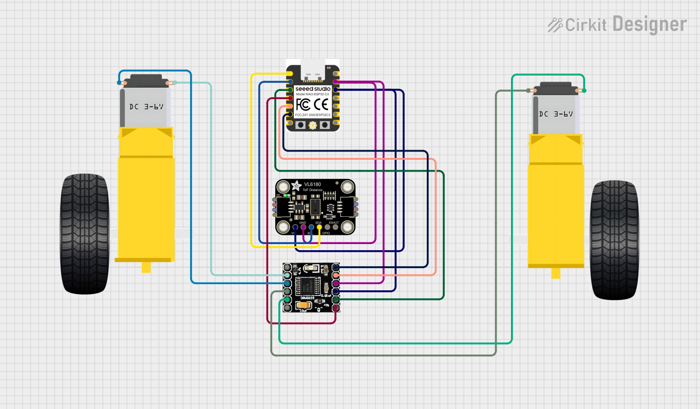 Image of SRD-1 Rover: A project utilizing DRV8833 Dual Motor Driver Carrier in a practical application