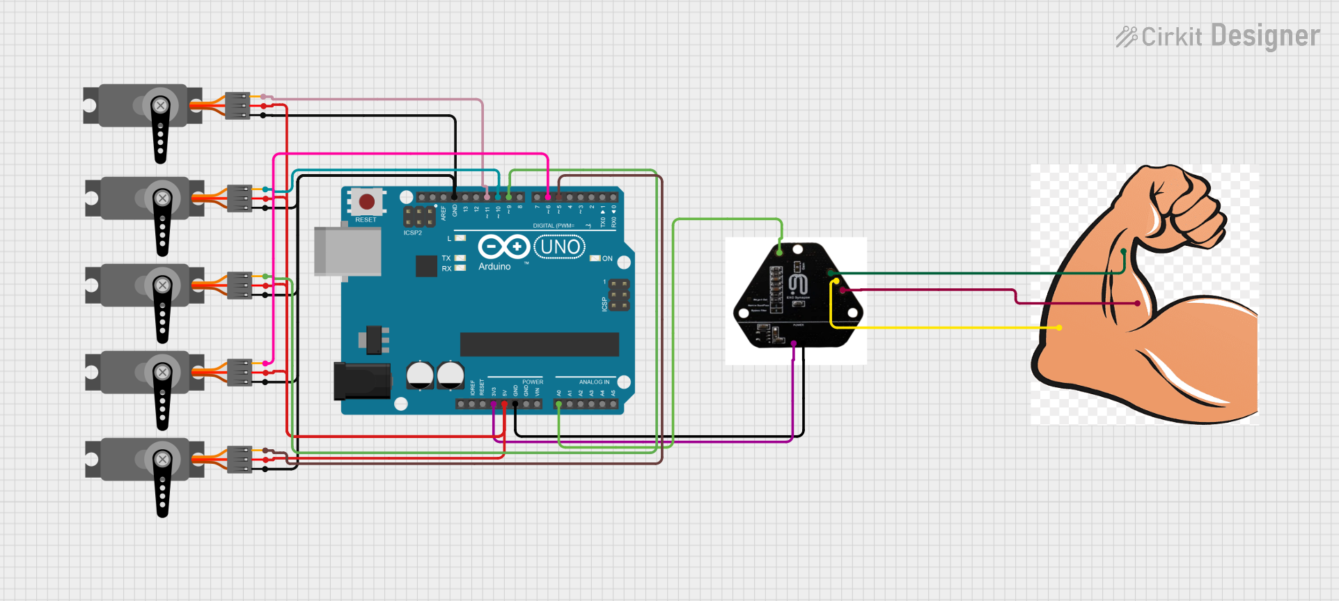 Image of EXG NEO SYNC: A project utilizing BioAmp EXG PILL in a practical application