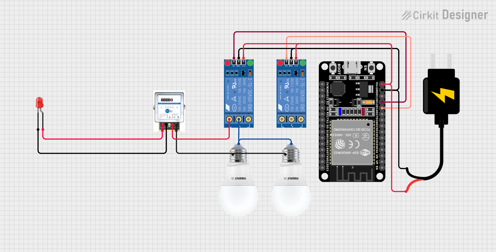 Image of SMART POWER CONTROL SYSTEM: A project utilizing KF-301 Relay in a practical application