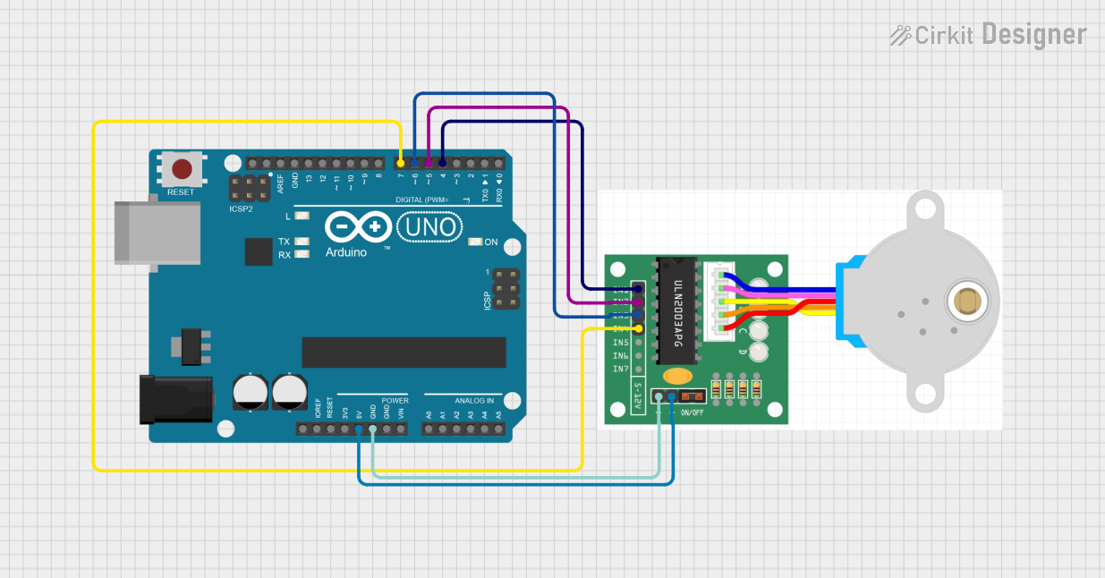 Image of Stepper: A project utilizing stepper motor one in a practical application