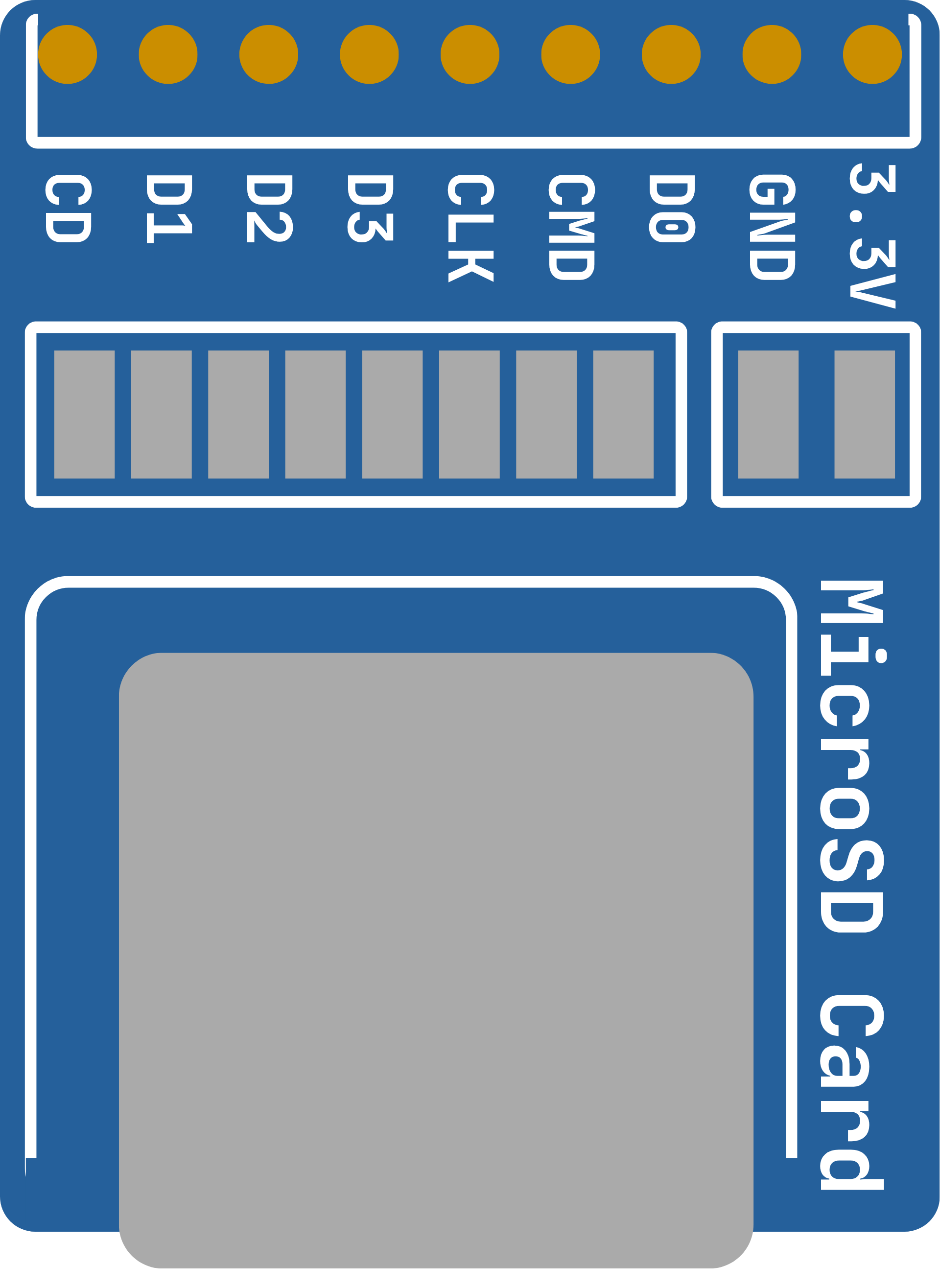 Image of MicroSD Card reader