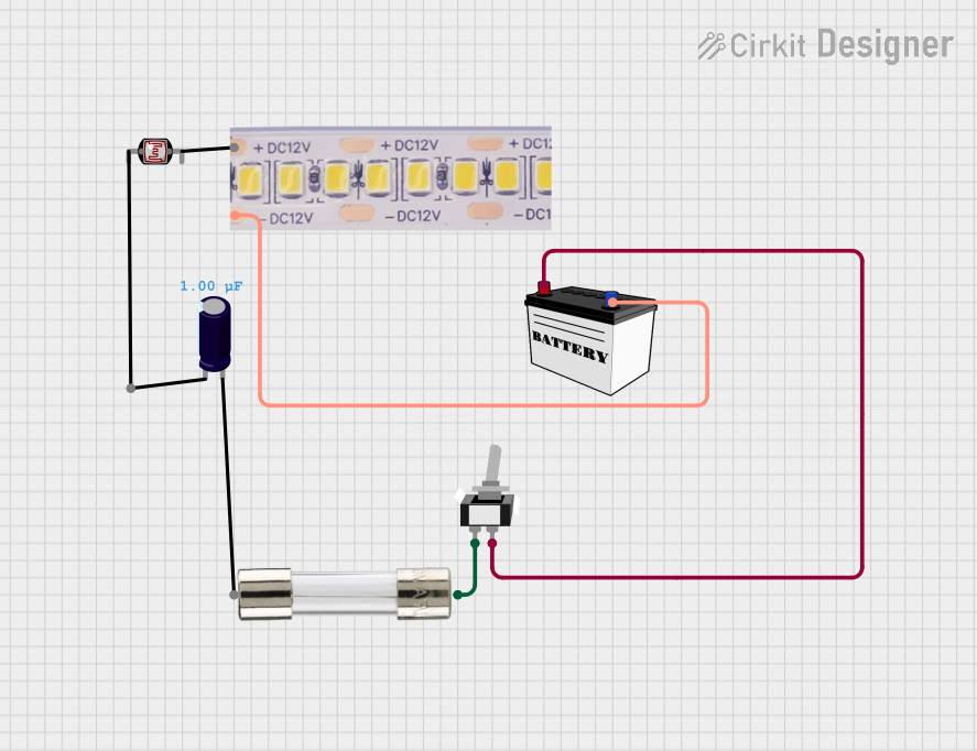 Image of wern: A project utilizing LED ROPE LIGHT (12V) in a practical application