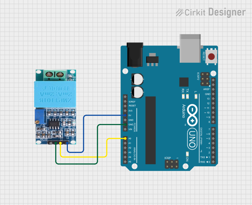 Image of zmpt101b: A project utilizing ZMPT101B in a practical application