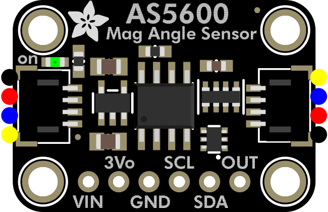 Image of Adafruit AS5600 Magnetic Angle Sensor