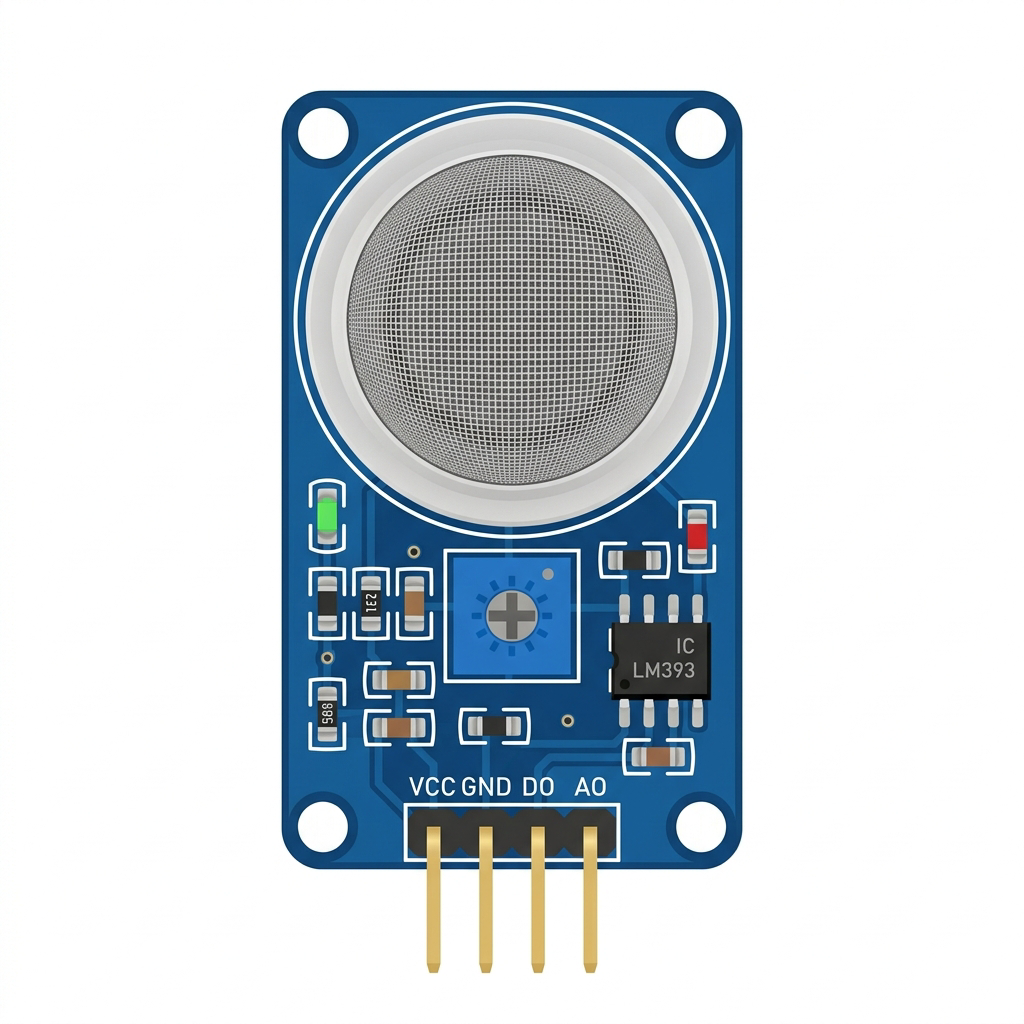 Image of MQ-2 Gas Sensor Module