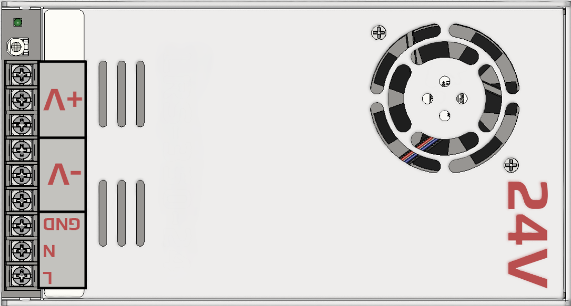 Image of DC 24V 25A 600W