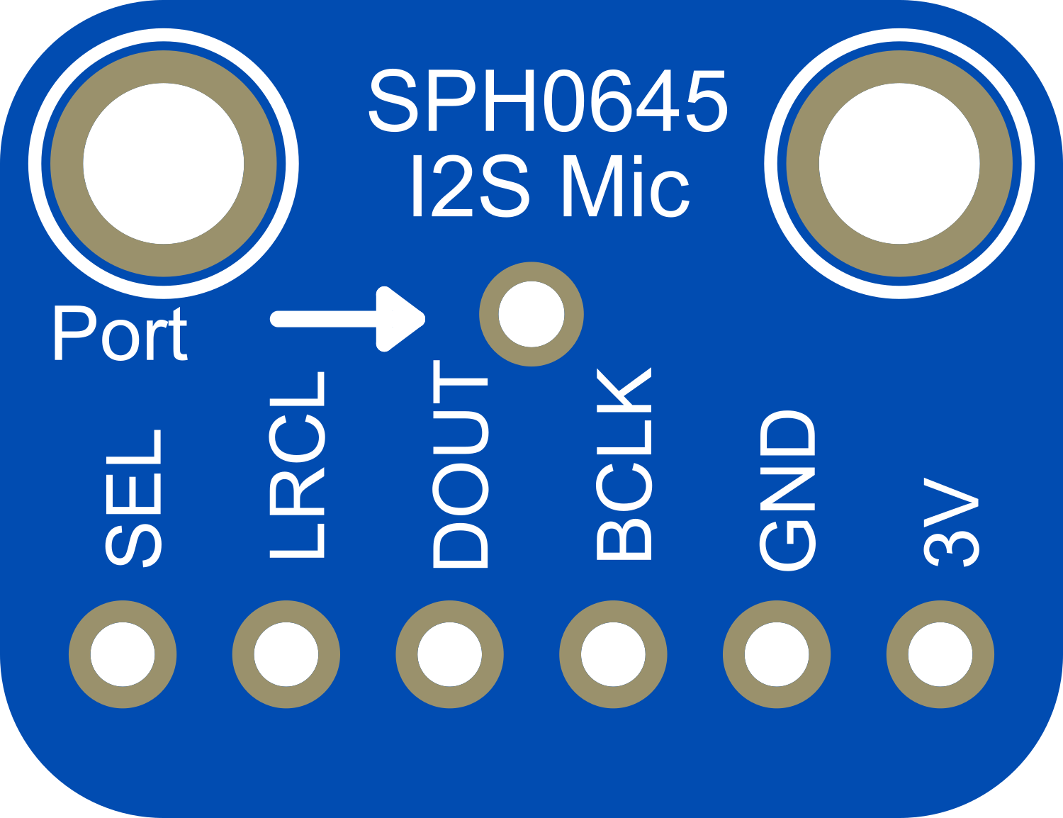 Image of Adafruit I2S Mic -  SPH0645