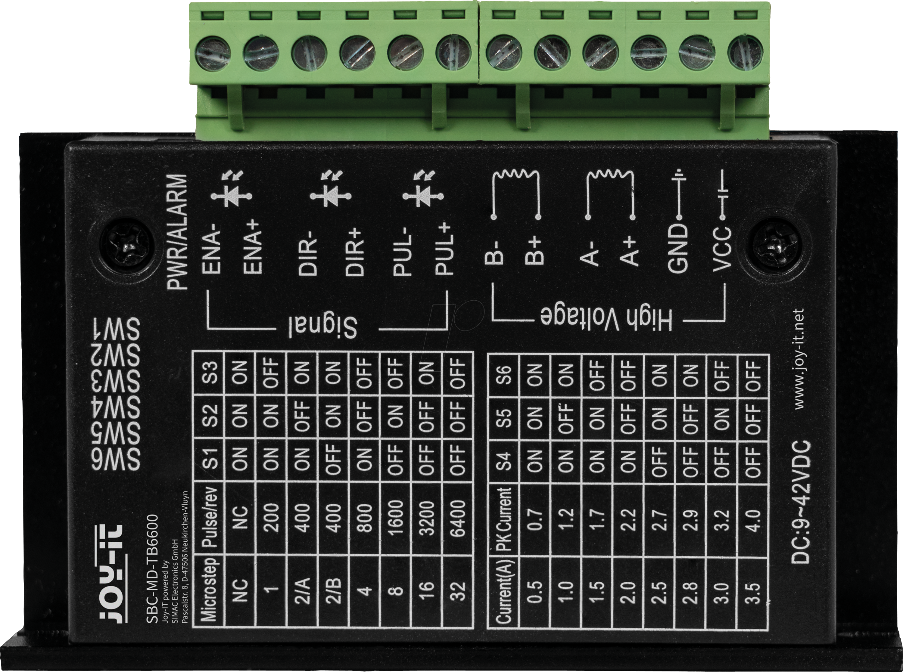 Image of Stepper Driver TB6600