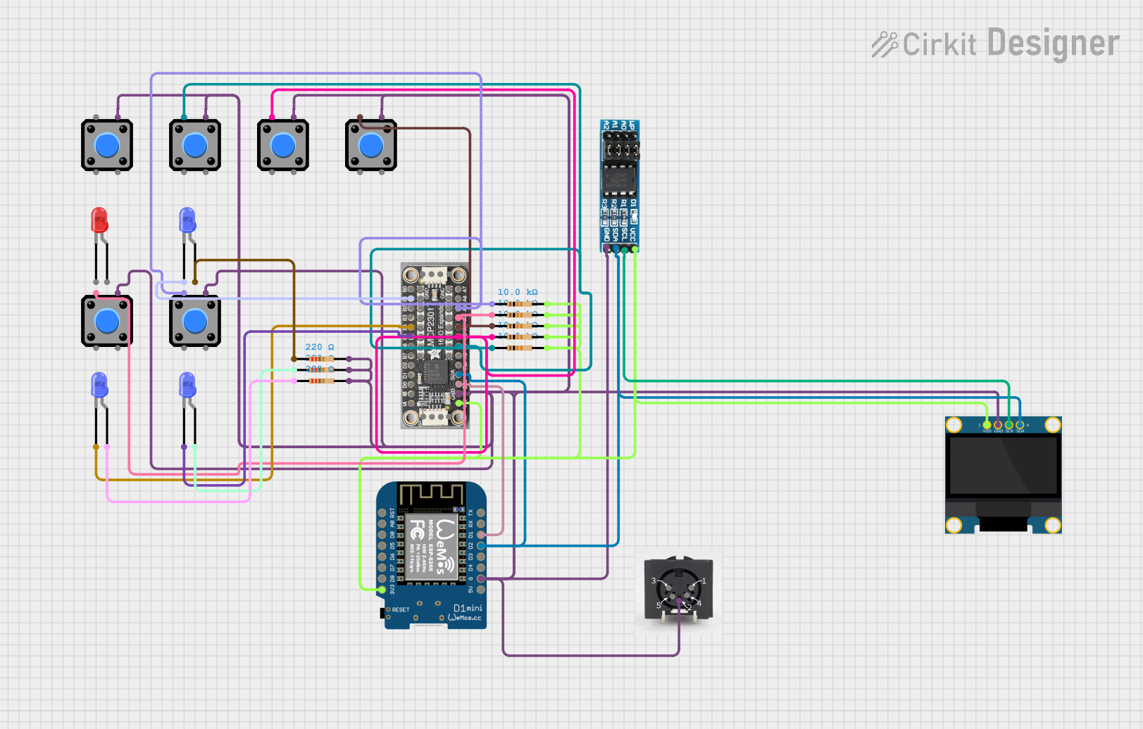 Image of godmode: A project utilizing Wemos D1 Mini in a practical application