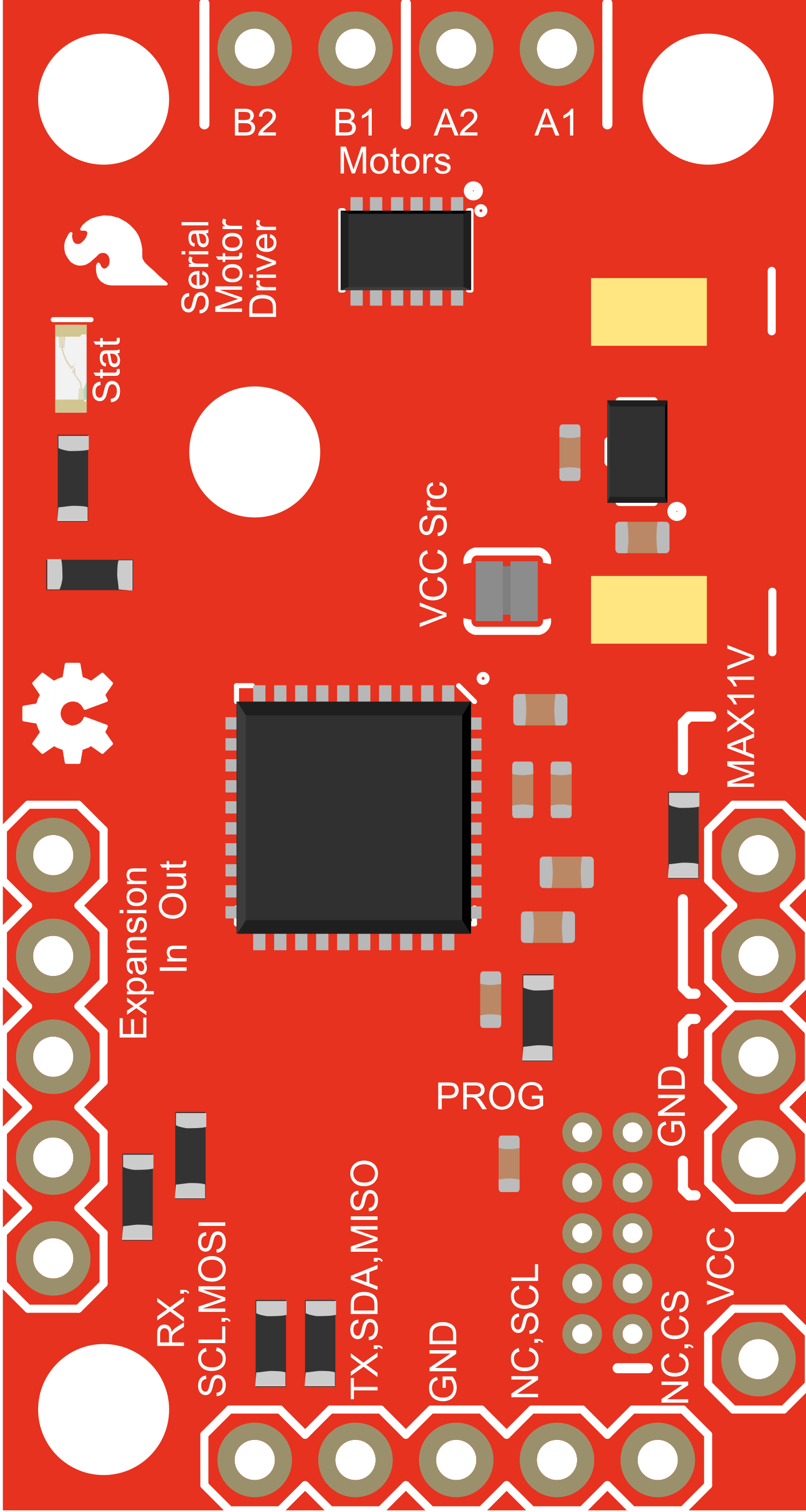 Image of SparkFun Serial Controlled Motor Driver v20a