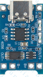 Image of 18650 Lithium Battery Charger USB Type-C