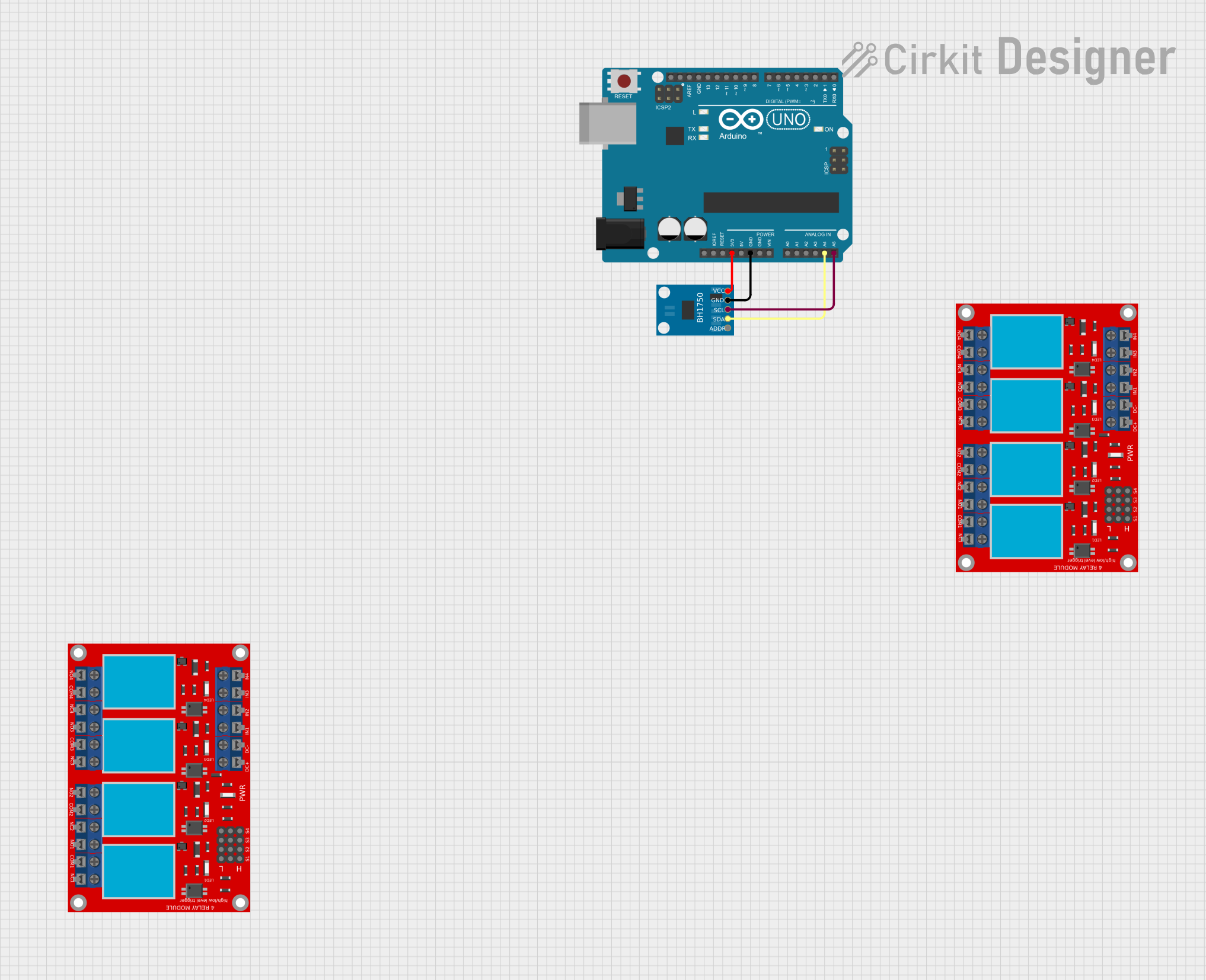 Image of light: A project utilizing GY-30 BH1750FVI Digital Light Intensity Illumination Sensor in a practical application