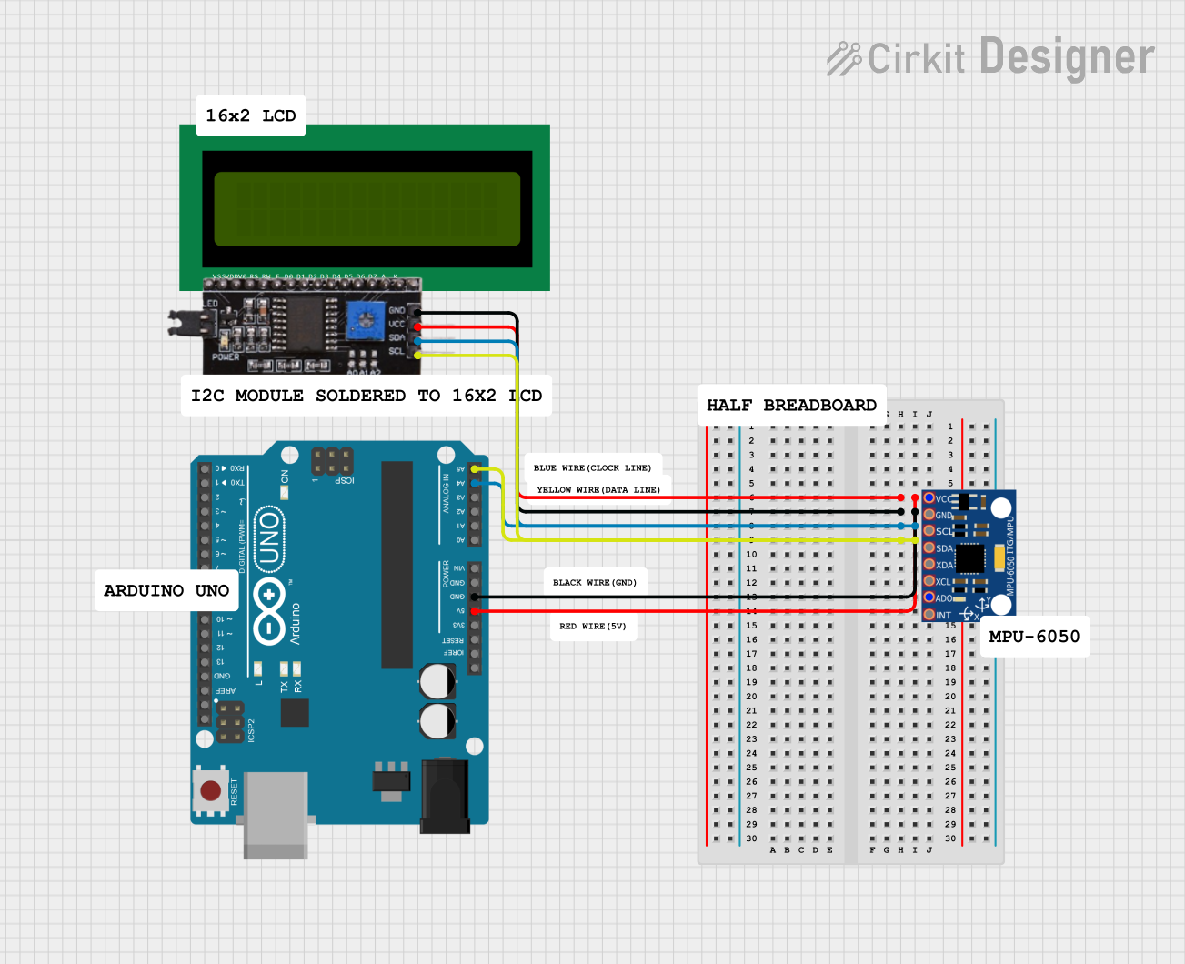 Image of mpu6050new: A project utilizing MPU6050 6DOF in a practical application