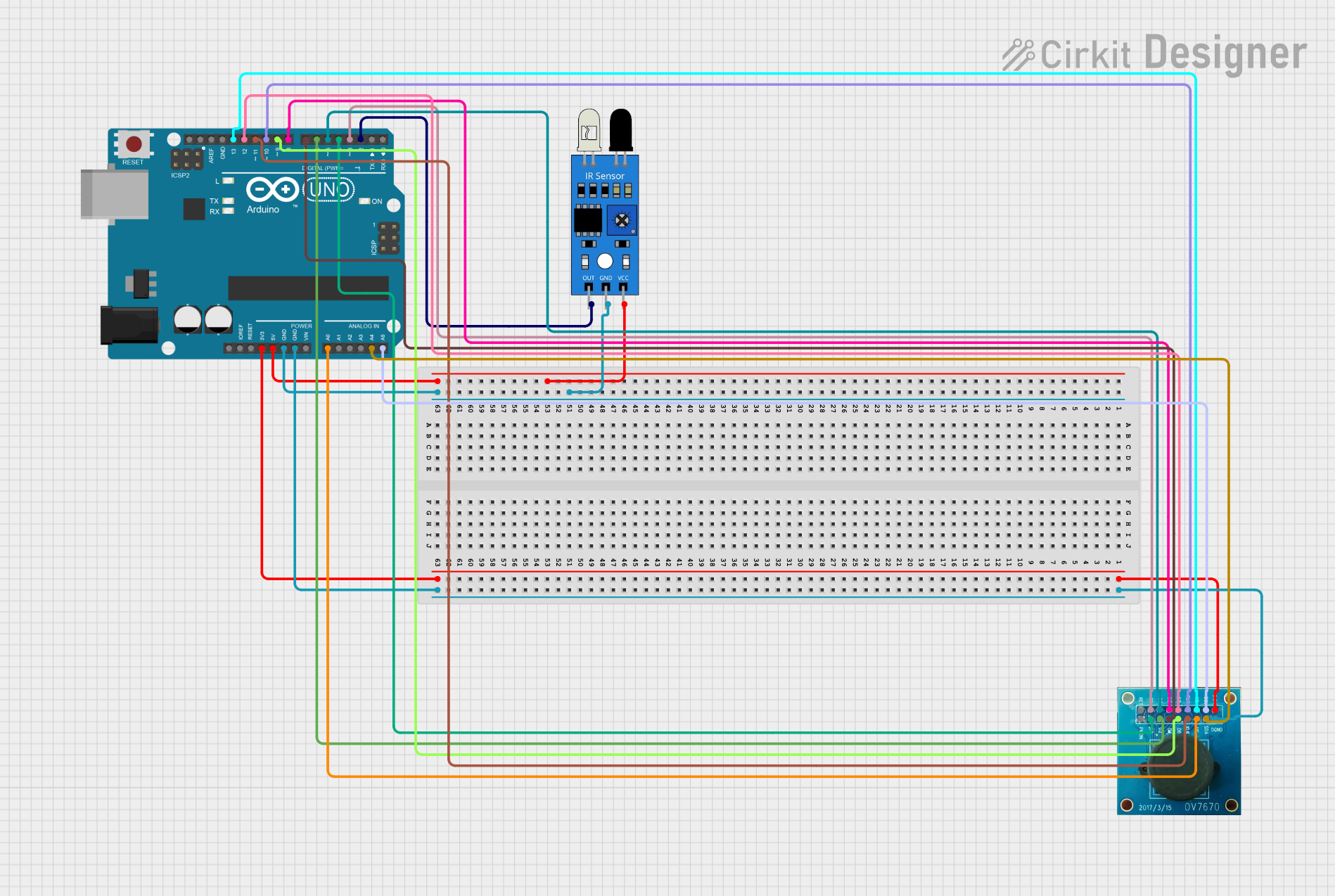 Image of iot project 2: A project utilizing OPENMV4-CAM-H7 in a practical application