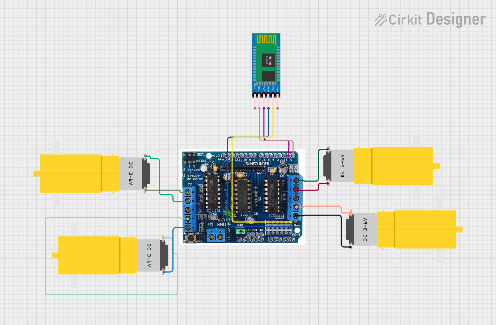 Image of Bluetooth: A project utilizing Darlington Driver in a practical application